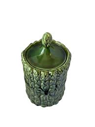 Vintage McCoy Asparagus Lidded Container | Chairish