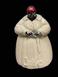 1940s Mccoy Aunt Jemima Cookie Jar Black Americana