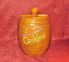 1950's Mccoy Pottery Barrel Cookie Jar - Etsy Singapore