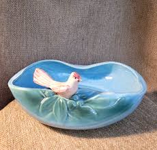 Vintage McCoy Pottery Bird Bowl/Planter ** Mid-Century | eBay
