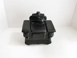 Vintage Mccoy Small Cookie Jar Black Stove Retro - Etsy