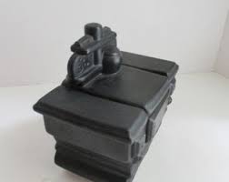 Buy Vintage Mccoy Small Cookie Jar Black Stove Retro Online ...
