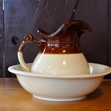 McCoy's Bostonian Wash Bowl and Pitcher McCoy Pottery ...