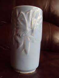 Vintage Original Nelson McCoy pottery Butterfly Blue Vase. | eBay