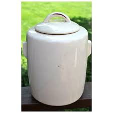 Cookie Jar Lid McCoy Mid-Century Eames Era Wheat Ceramic ...