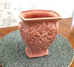 Footed Ceramic Vase - Etsy