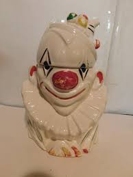 VINTAGE 1940S MCCOY CLOWN COOKIE JAR. VERY GOOD COLLECTIBLE ...