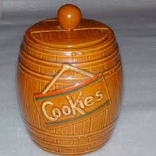 Mccoy | Art | Vintage Mccoy Cookies Barrel Cookie Jar | Poshmark
