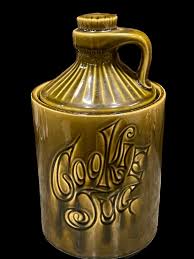 COOKIE Jug…retro Cookie Jar…removable Lid…olive Green…mid Century…shiny Glazed Pottery…kitchen Storage…1970s #W.T.2 - Etsy