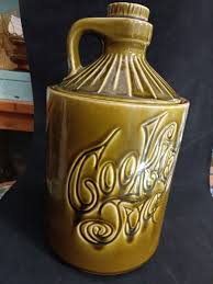 Vintage Avocado Green McCoy Moonshine Jug Cookie Jar | eBay