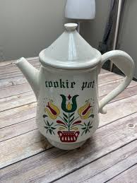 Vintage McCOY Tea/coffee Pot COOKIE JAR Pennsylvania Dutch ...