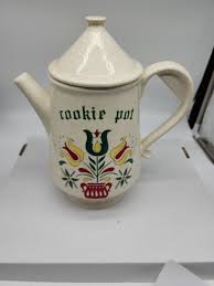 McCoy Pottery Cookie Pot Cookie Jar 204 Made in USA 11" Tall ...