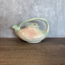 Vintage Mccoy Pink & Green Daisy Genie-style Teapot – Mid ...