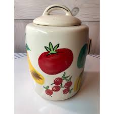 Vintage McCoy Ceramic Cookie Jar Vegetable Design Potato ...