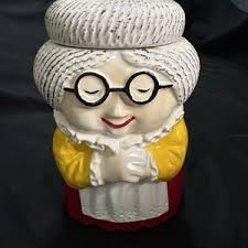 Vintage Grandma Cookie Jar | eBay