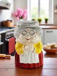 Granny Cookie Jar - Etsy Canada