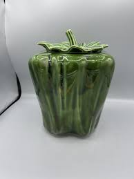 McCoy Green Pepper 157 Cookie Jar Vintage | eBay