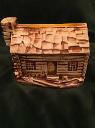 Vintage McCoy 1956 Cookie Cabin 136 Cookie Jar | eBay
