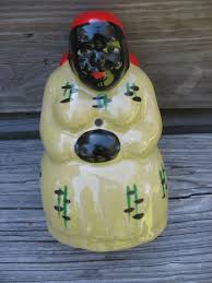 Mccoy Black Americana Wall Pocket/string Holder - Etsy