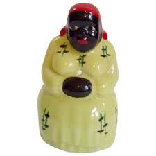 Similar Items to Vintage 1950s Black Americana Wall String Holder by McCoy Pottery