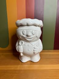 Mccoy Pottery Vintage Cookie Jar Pilsbury Doughboy Bobby the ...