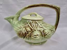 MCCOY PINE CONE TEAPOT WITH LID - Brown And Green ...