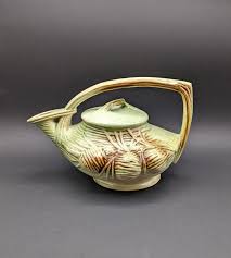 1940's Mccoy Ceramic Pinecone Design Teapot, USA Pottery ...