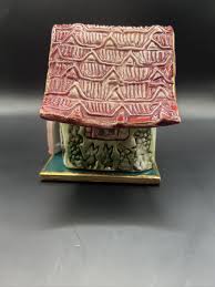 Vtg Blue Sky Clayworks Welcome Home 2000 Heather Goldminc Tealight | eBay