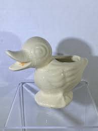 Vintage Duckling Duck Planter Ceramic Easter - Etsy