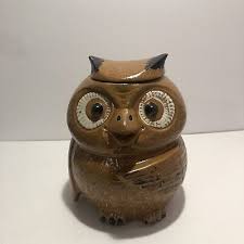 10" Vintage McCoy Brown Owl Cookie Jar #204 Woodsy Owl Made In USA | eBay