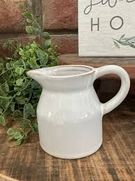 Ceramic Mini Pitcher - the olde farmstead