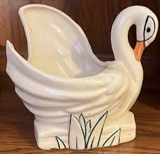 McCoy Swan Planter/Vase, Vintage 1953, Excellent! | eBay