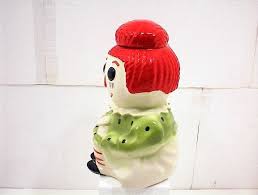 VINTAGE MCCOY COOKIE JAR RAGGEDY ANN USA POTTERY | eBay