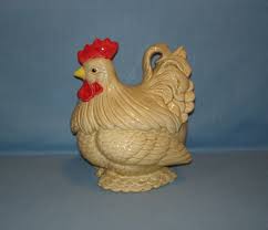 Ceramic Chicken Cookie Jar, Tan, DISCONTINUED Last One - Etsy Australia