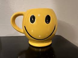 Vtg McCoy Pottery Smiley Face Mug, 1970's | eBay