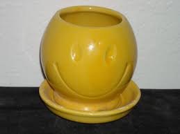 McCoy Smiley Face Planter #0386 | eBay