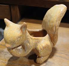 Vintage Squirrel Planter | eBay