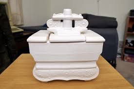 Vintage McCoy Pottery White Antique "Cast Iron" Kitchen ...