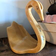 Vintage | Bath | Vintage 95s Swan Towel Holder Bathroom Accessory Mid Century Modern Floral | Poshmark