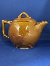 VINTAGE Mc COY TEAPOT WITH LID ART DECO MADE IN USA | eBay