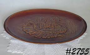 McCoy Pottery Turkey Platter (item #222520)