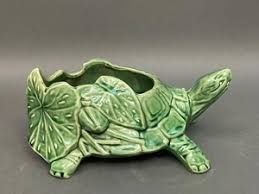Vintage Turtle Planter | eBay