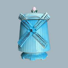 Windmill Cookie Jar - Etsy