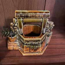 Vintage McCoy Wishing Well Planter | Chairish