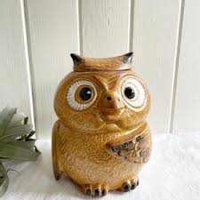 Vintage Large Mccoy Owl #204 Ceramic Cookie Jar. - Etsy