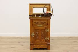 Victorian Farmhouse Antique Kitchen Pantry Ice Box Donaldson