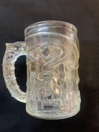 McDonalds BATMAN FOREVER Glass Mug/Cup 1995 Vintage DC Comics | eBay