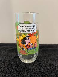 Vintage Camp Snoopy Mcdonalds Glass - Etsy