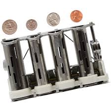 4 Barrel Steel Coin Dispenser Money Changer with Belt Clips ...