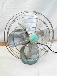 Vintage Art Deco McGraw Zero 8" Mini Electric Desk Cage Fan ...